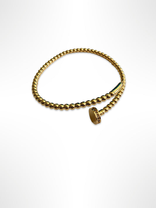 Pulsera clavo acero